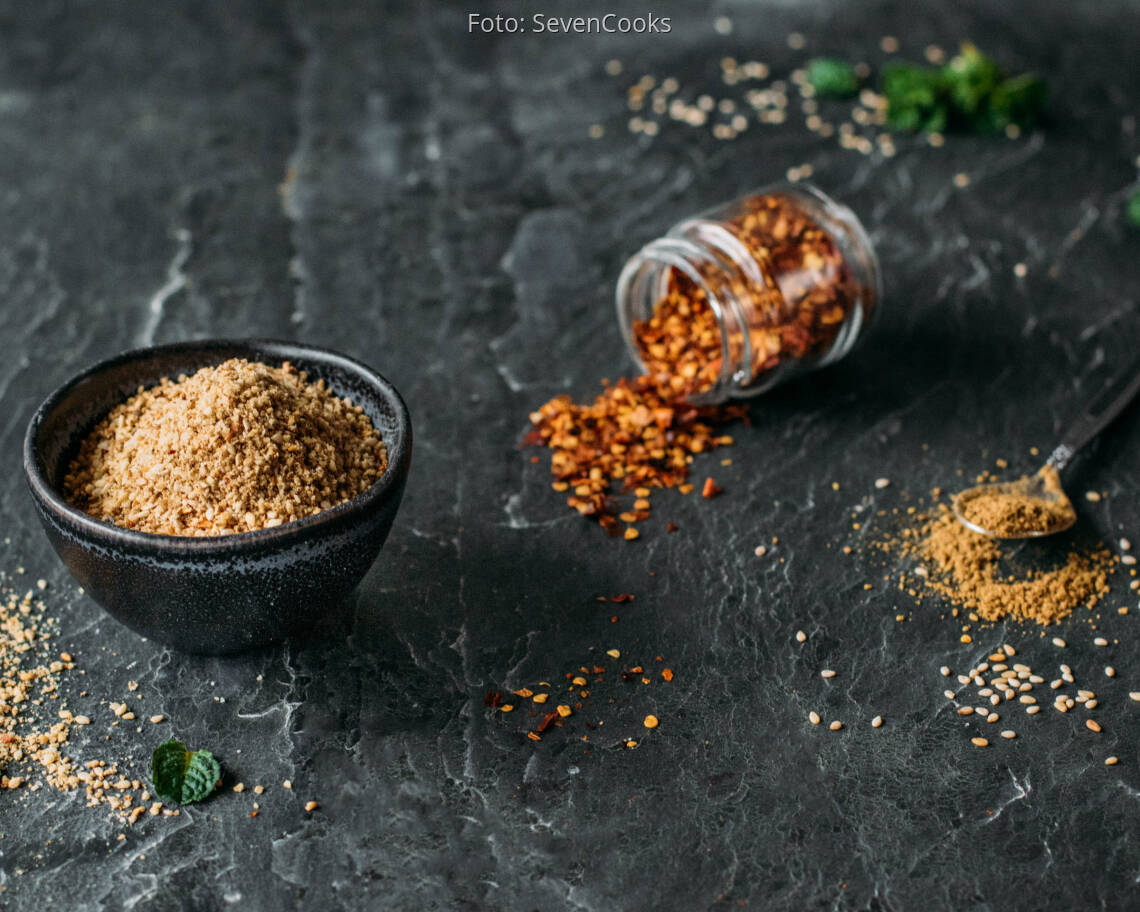 Veganes Rezept: Mandel-Dukkah