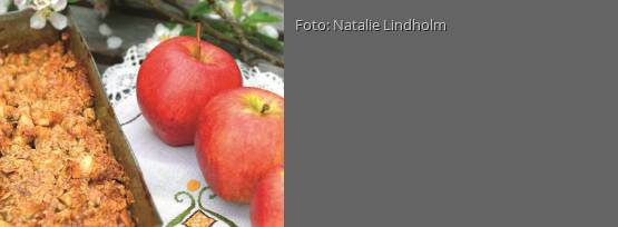Rezeptbild für "Mandelmus-Apfel-Crumble"