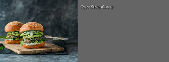Rezeptbild für "Mangold Burger"