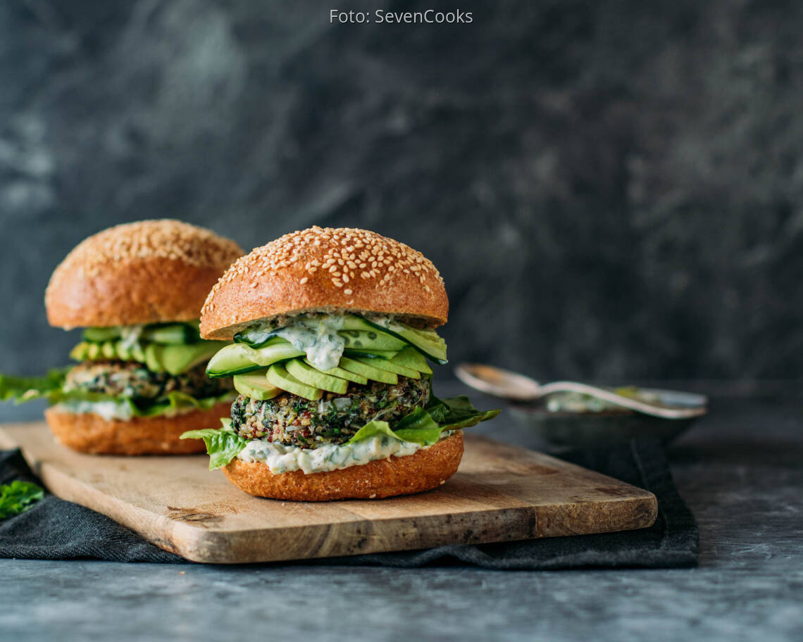 Veganes Rezept: Mangold Burger_1