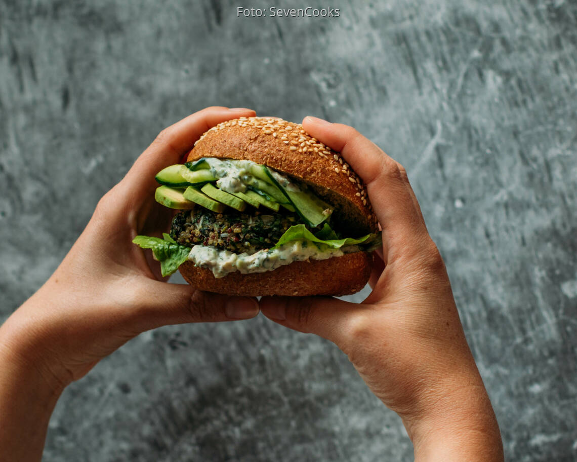 Veganes Rezept: Mangold Burger_3