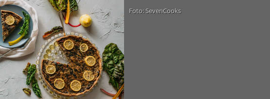 Rezeptbild für "Mangold-Zitronen-Quiche"