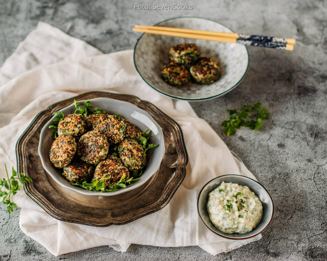 Veganes Rezept: Mangold-Quinoa-Bratlinge_1