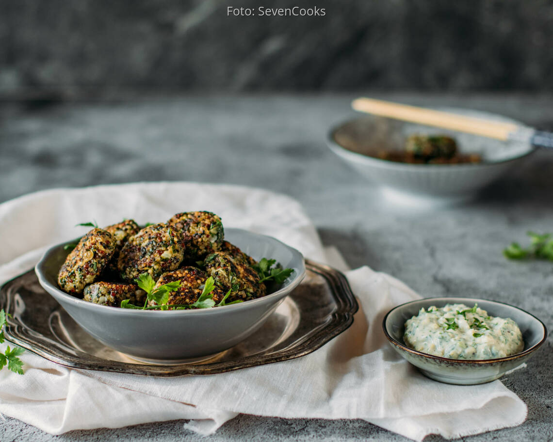 Veganes Rezept: Mangold-Quinoa-Bratlinge_3