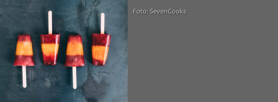 Rezeptbild für "Mango-Trauben-Safteis"