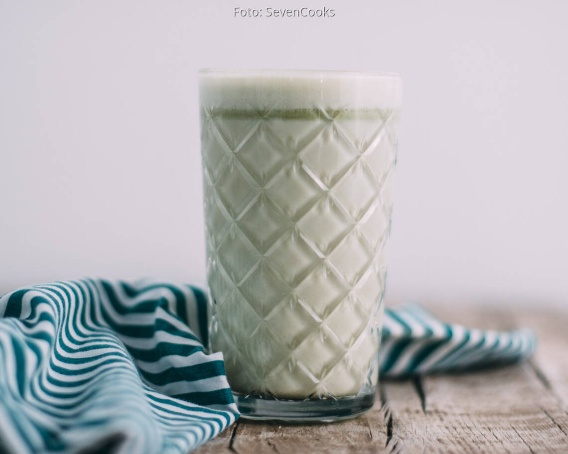 Veganes Rezept: Matcha-Latte