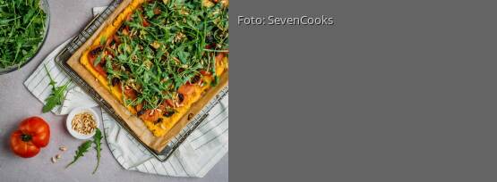 Rezeptbild für "Mediterrane Polenta-Pizza"