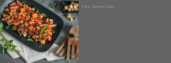 Rezeptbild für "Mediterraner Brotsalat"