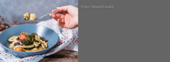 Rezeptbild für "Mediterranes Ofengemüse mit Polenta"