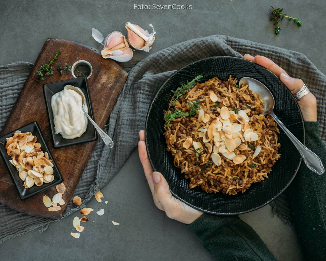 Veganes Rezept: Mejadra 1