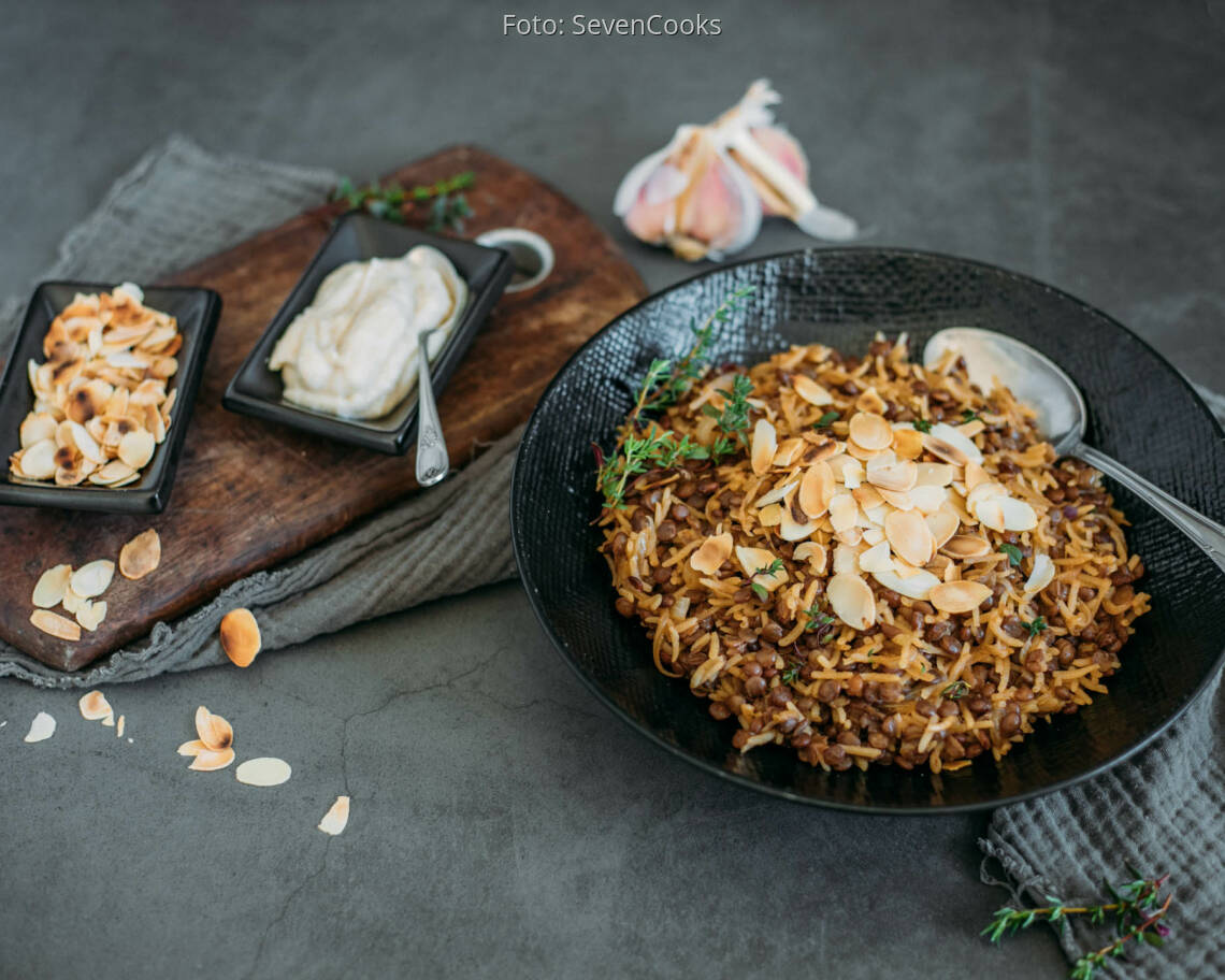 Veganes Rezept: Mejadra 2