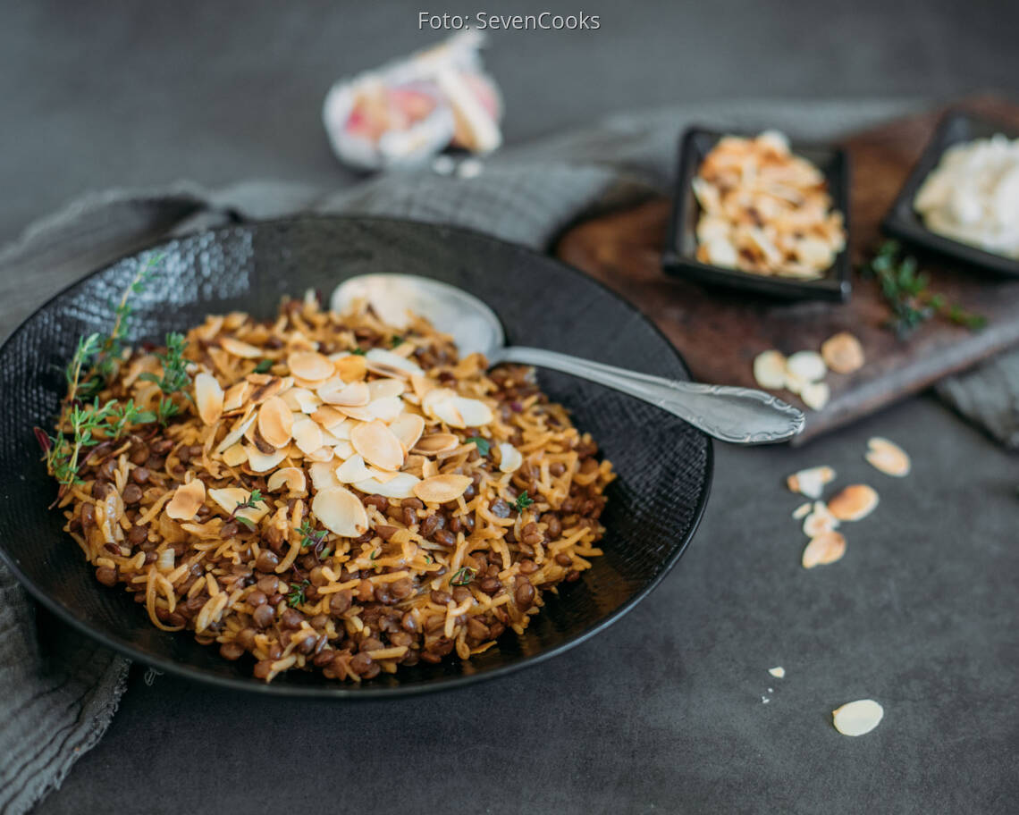 Veganes Rezept: Mejadra 3