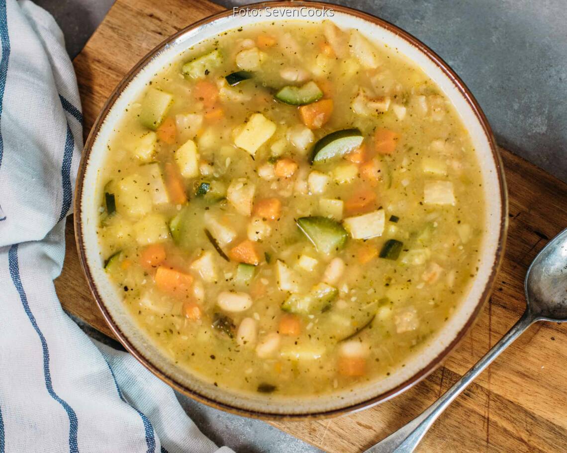 Veganes Rezept: Minestrone_1