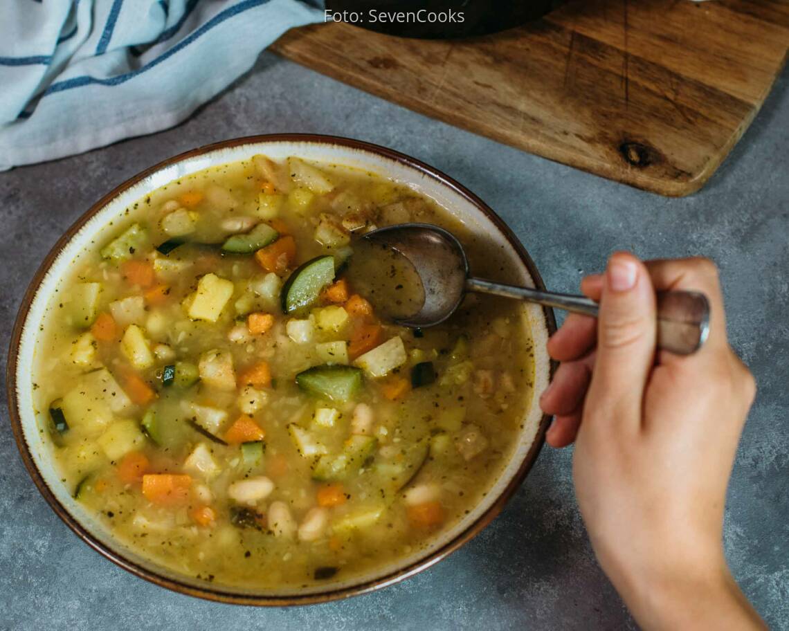 Veganes Rezept: Minestrone_3