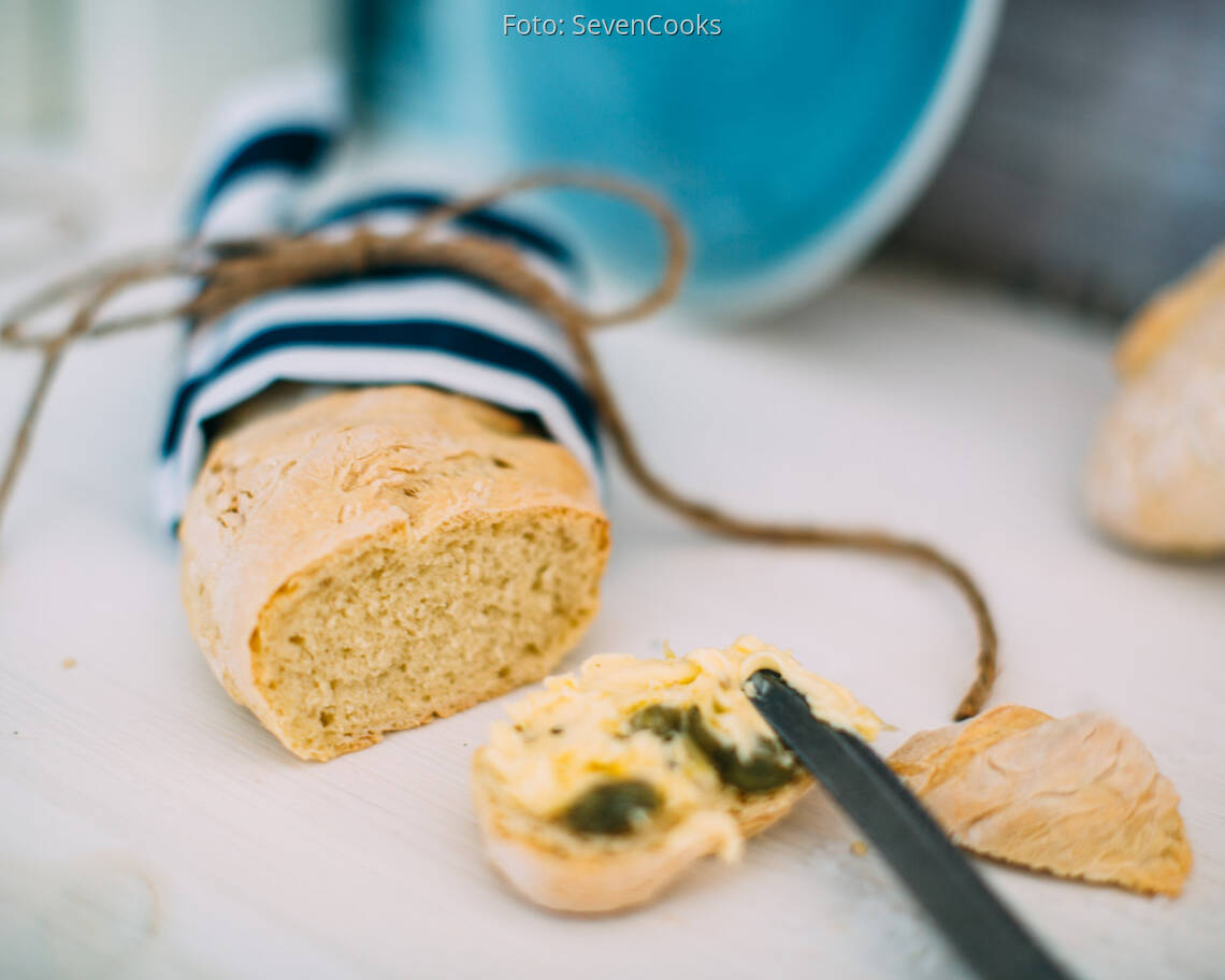 Veganes Rezept: Mini-Baguette