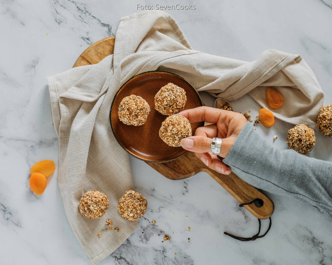Veganes Rezept: Müslikugeln 3