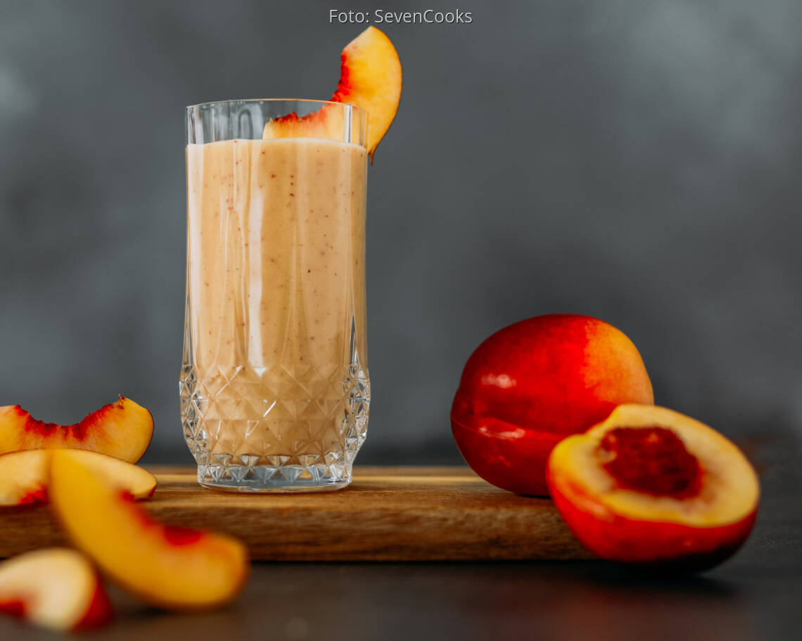 Veganes Rezept: Nektarine-Joghurt Drink 1