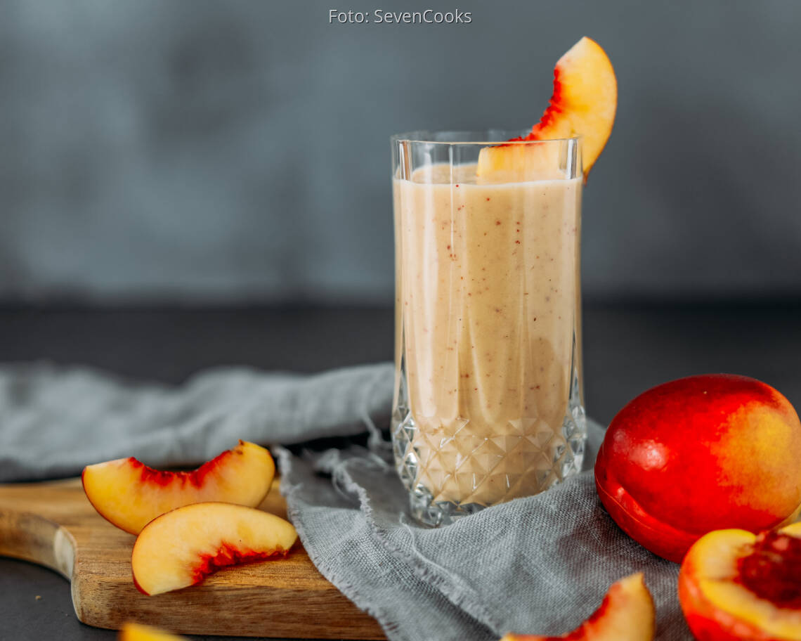 Veganes Rezept: Nektarine-Joghurt Drink 2
