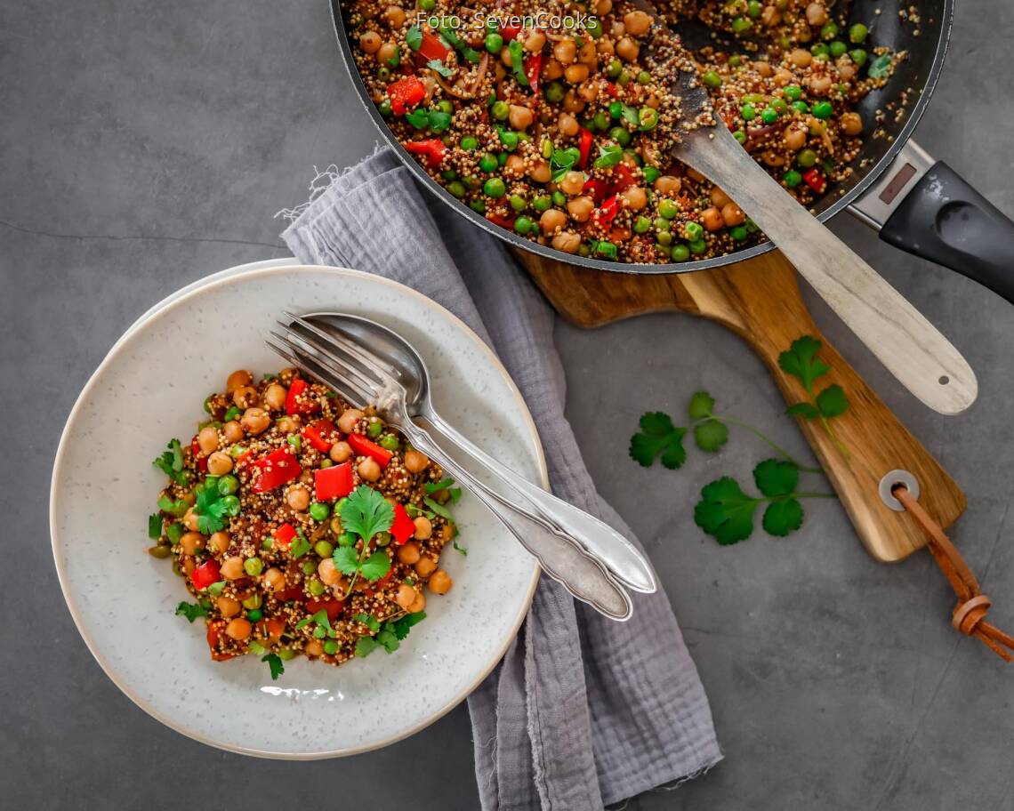 Veganes Rezept: One Pan Quinoa 1