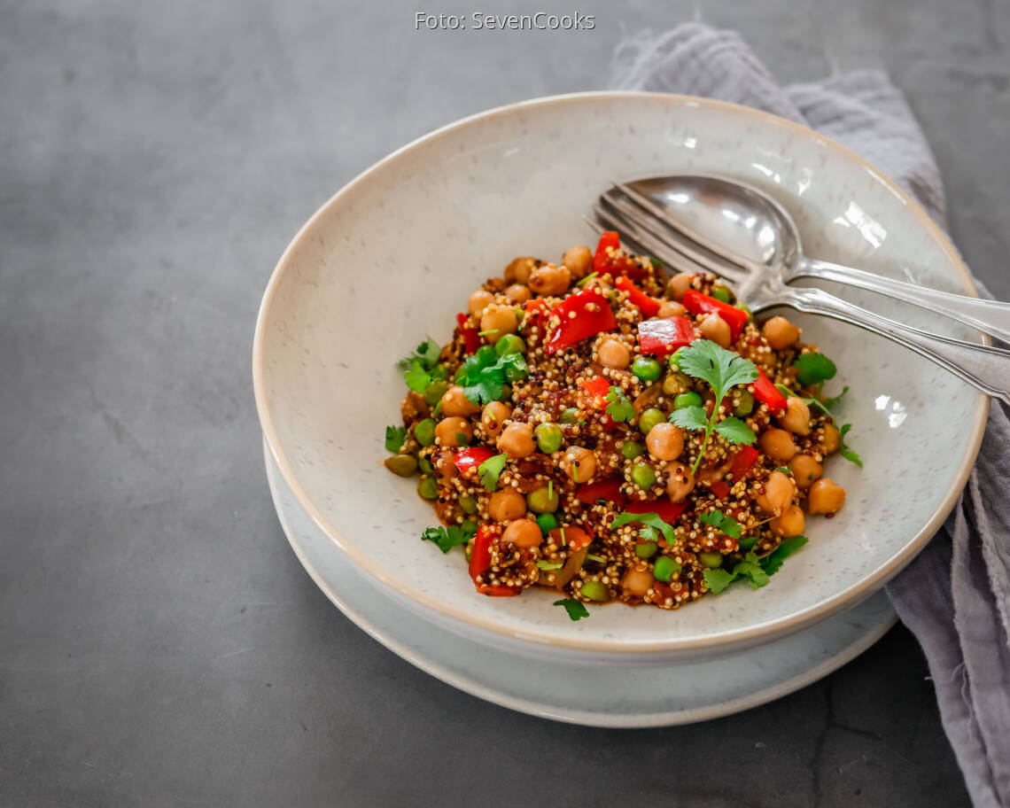 Veganes Rezept: One Pan Quinoa 2