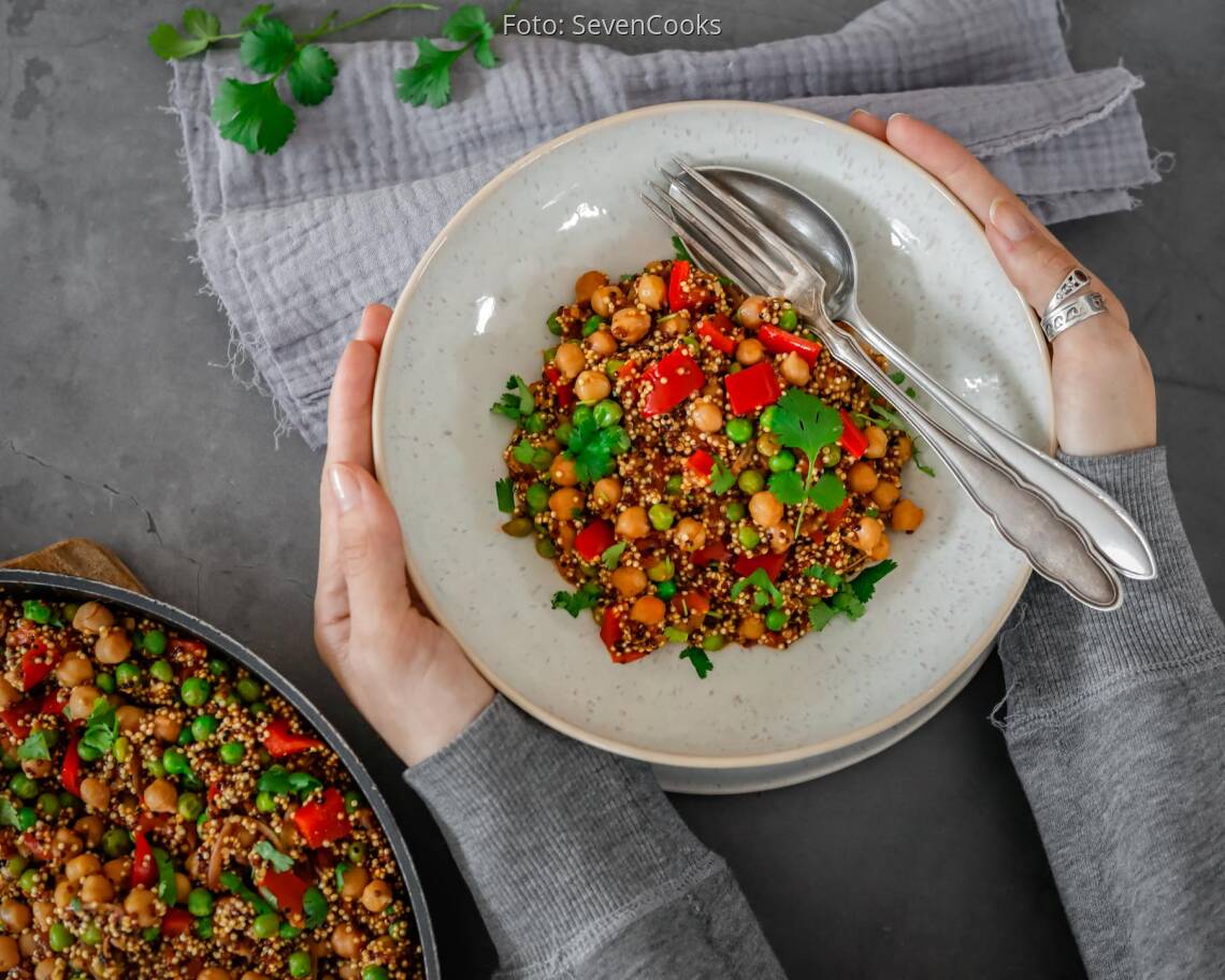 Veganes Rezept: One Pan Quinoa 3