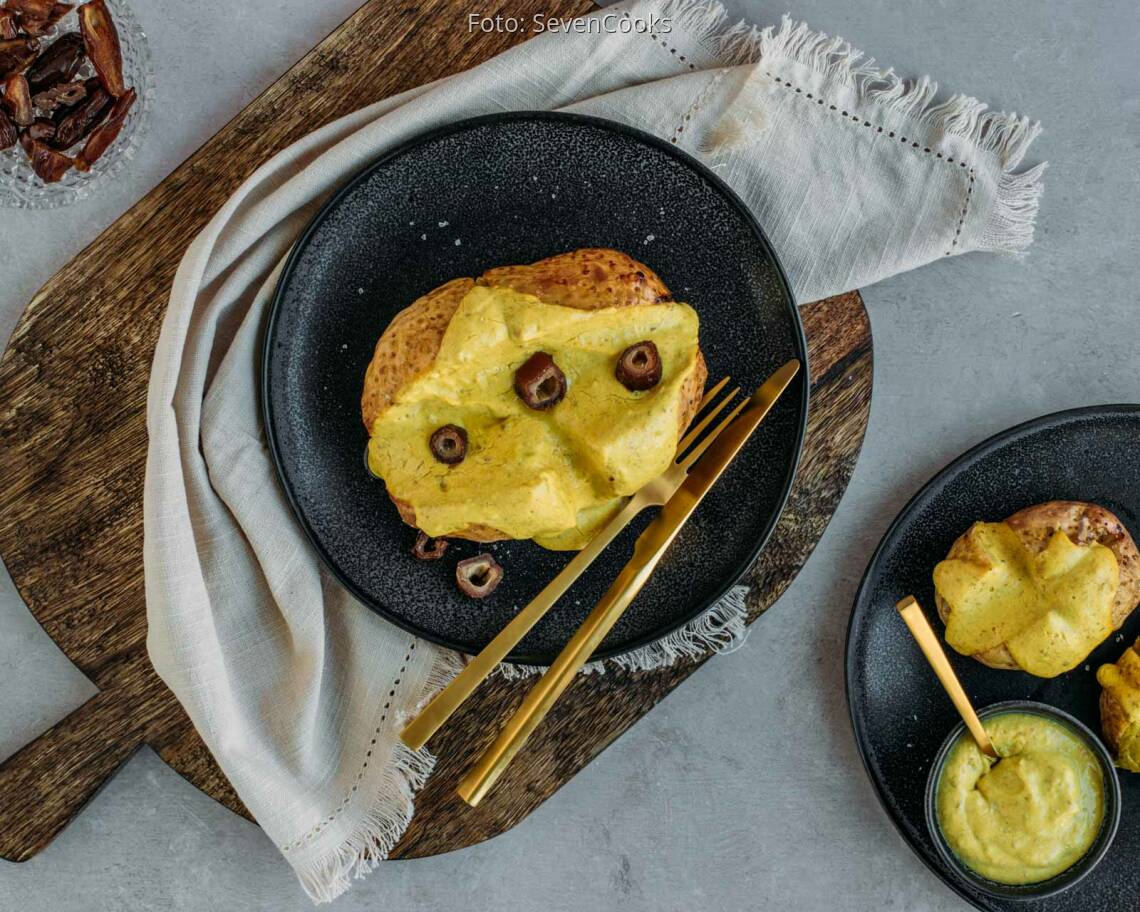 Veganes Rezept: Orientalische Ofenkartoffel 2