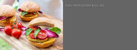 Rezeptbild für "Orientalischer Falafelburger"