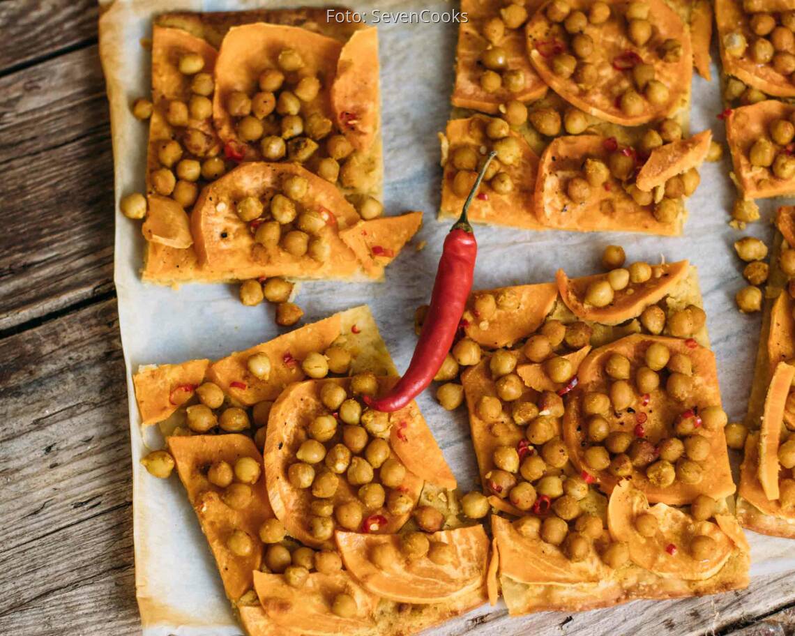 Veganes Rezept: Orientalischer Flammkuchen_1