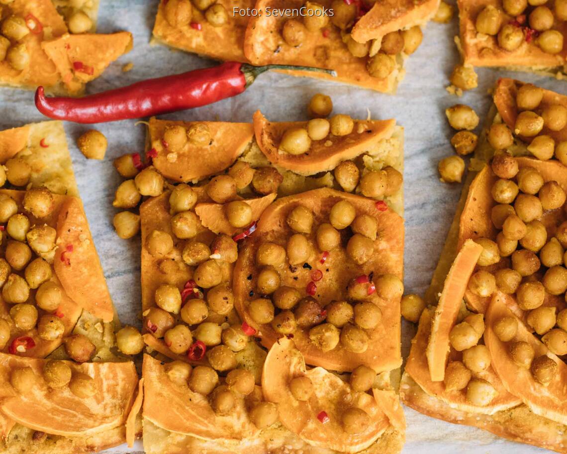 Veganes Rezept: Orientalischer Flammkuchen_3