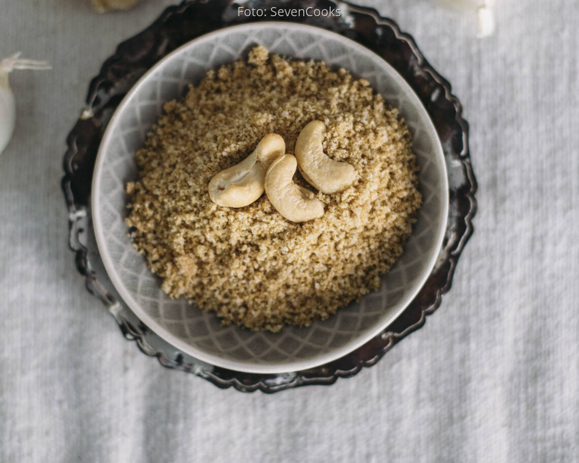 Veganes Rezept: Parmesan vegan 2