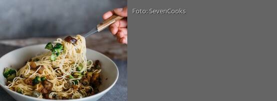 Rezeptbild für "Pasta mit gehackten Maronen"