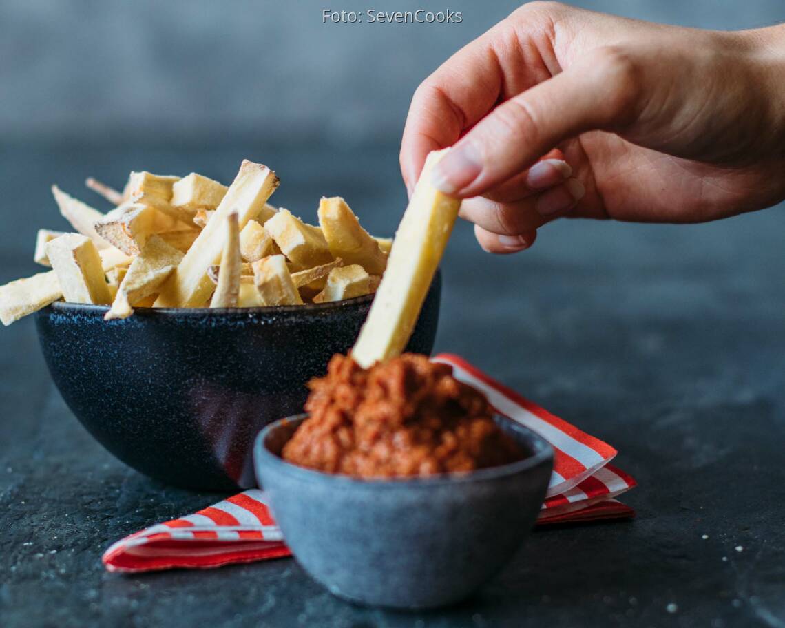 Veganes Rezept: Pastinaken Pommes 2