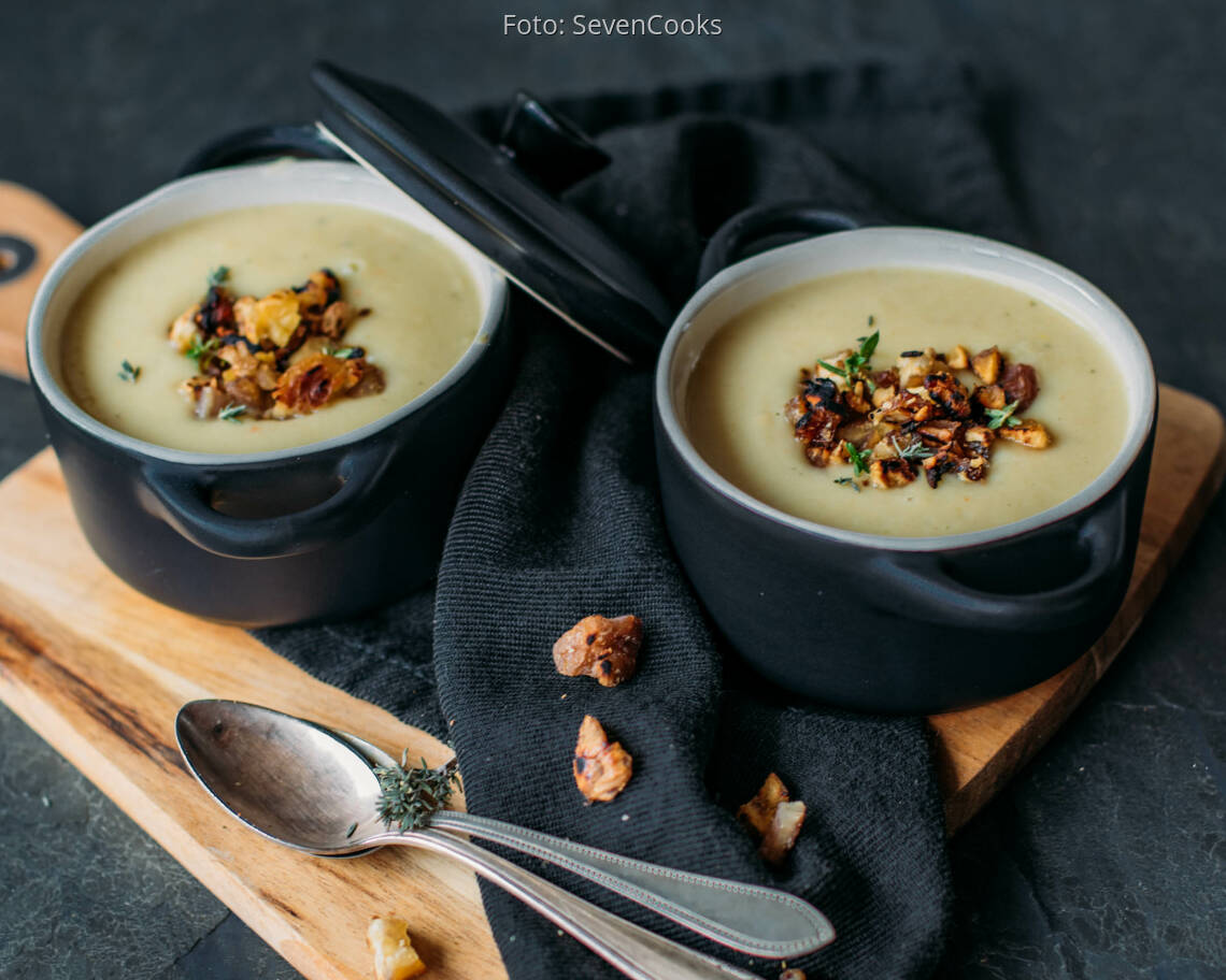 Veganes Rezept: Pastinakensuppe 2