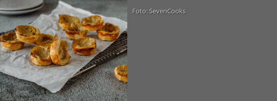 Rezeptbild für "Pastéis de Nata vegan"
