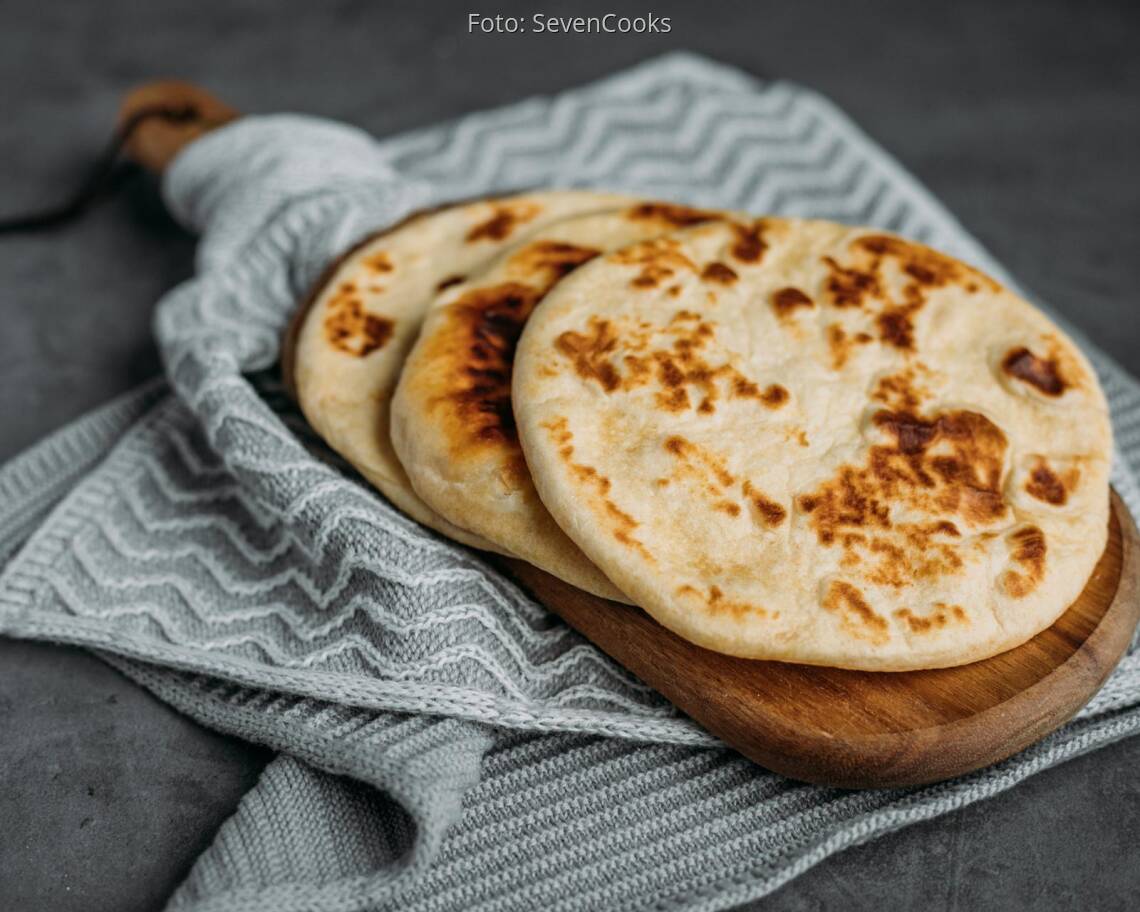 Veganes Rezept: Pfannenbrot_2