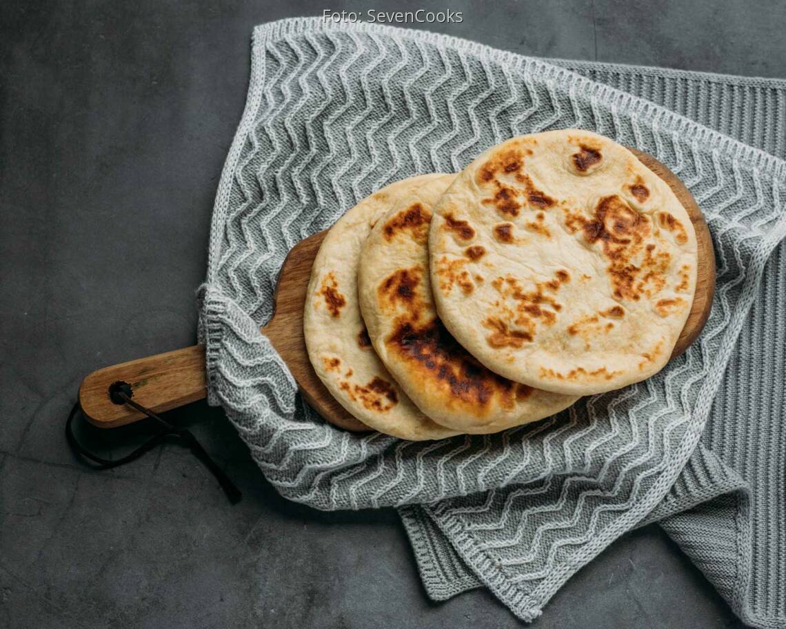 Veganes Rezept: Pfannenbrot_3