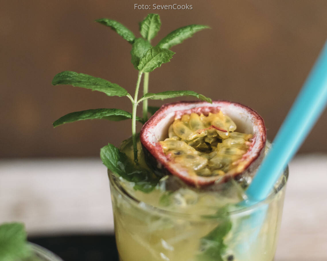 Veganes Rezept: Pfefferminz-Tee-Mojito 3