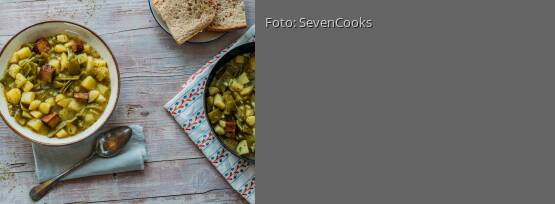 Rezeptbild für "Pfälzer Kartoffel-Bohnen-Eintopf"