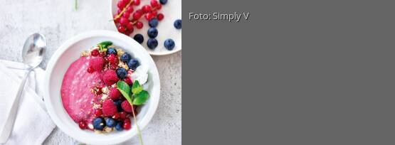 Rezeptbild für "Pinke Wake-up-Frühstücksbowl"