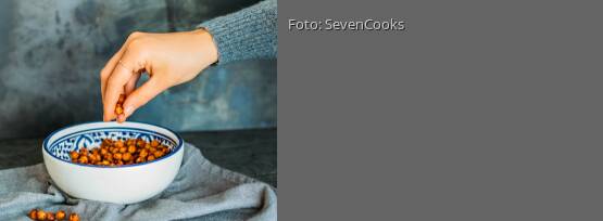 Rezeptbild für "Pizza-Kichererbsen"