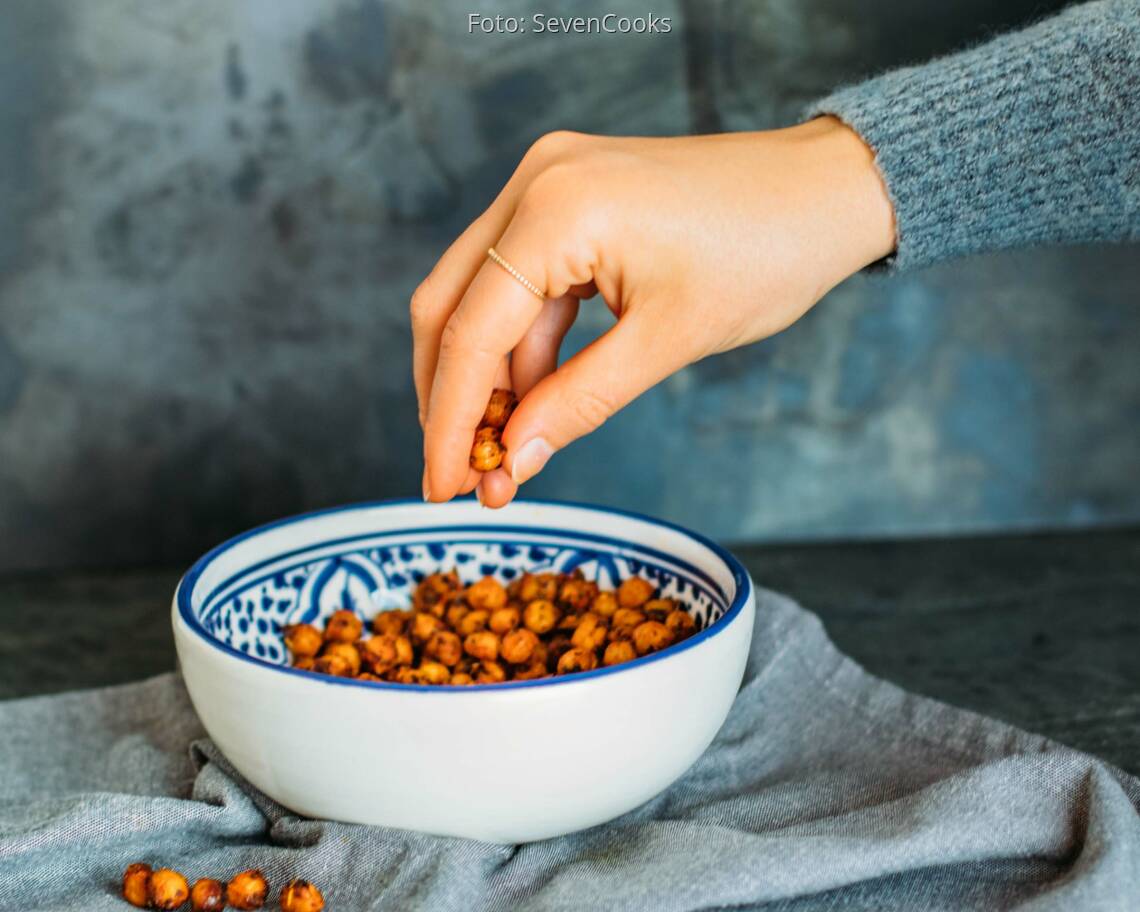 Veganes Rezept: Pizza-Kichererbsen 1