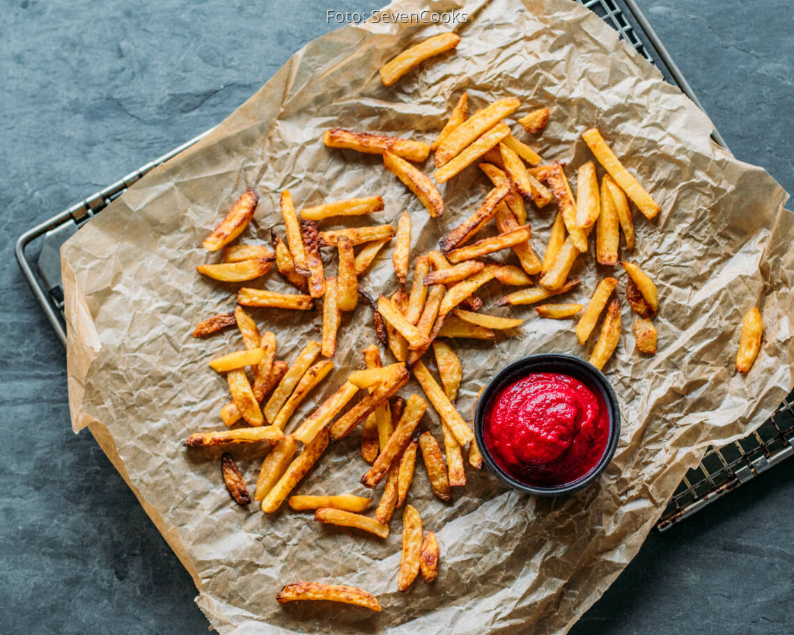 Veganes Rezept: Pommes mit Rote-Bete-Ketchup 2