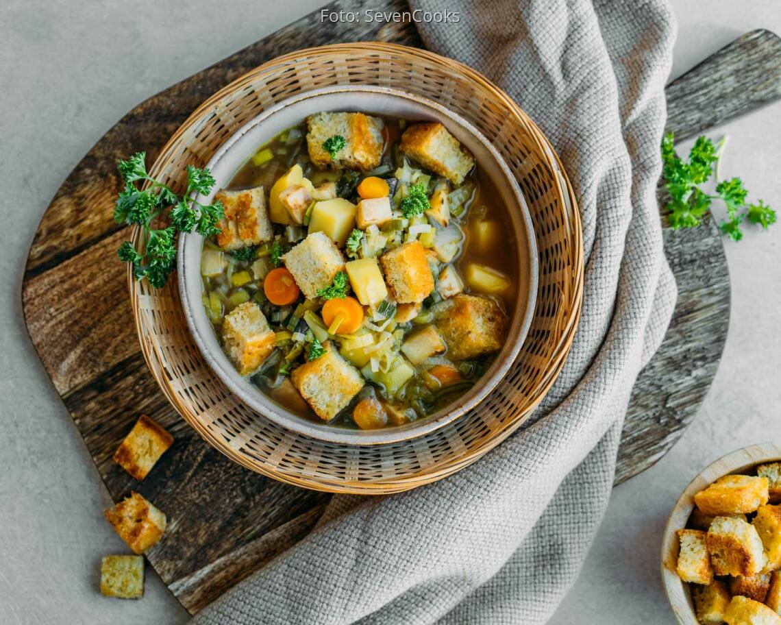 Veganes Rezept: Porree Eintopf 1