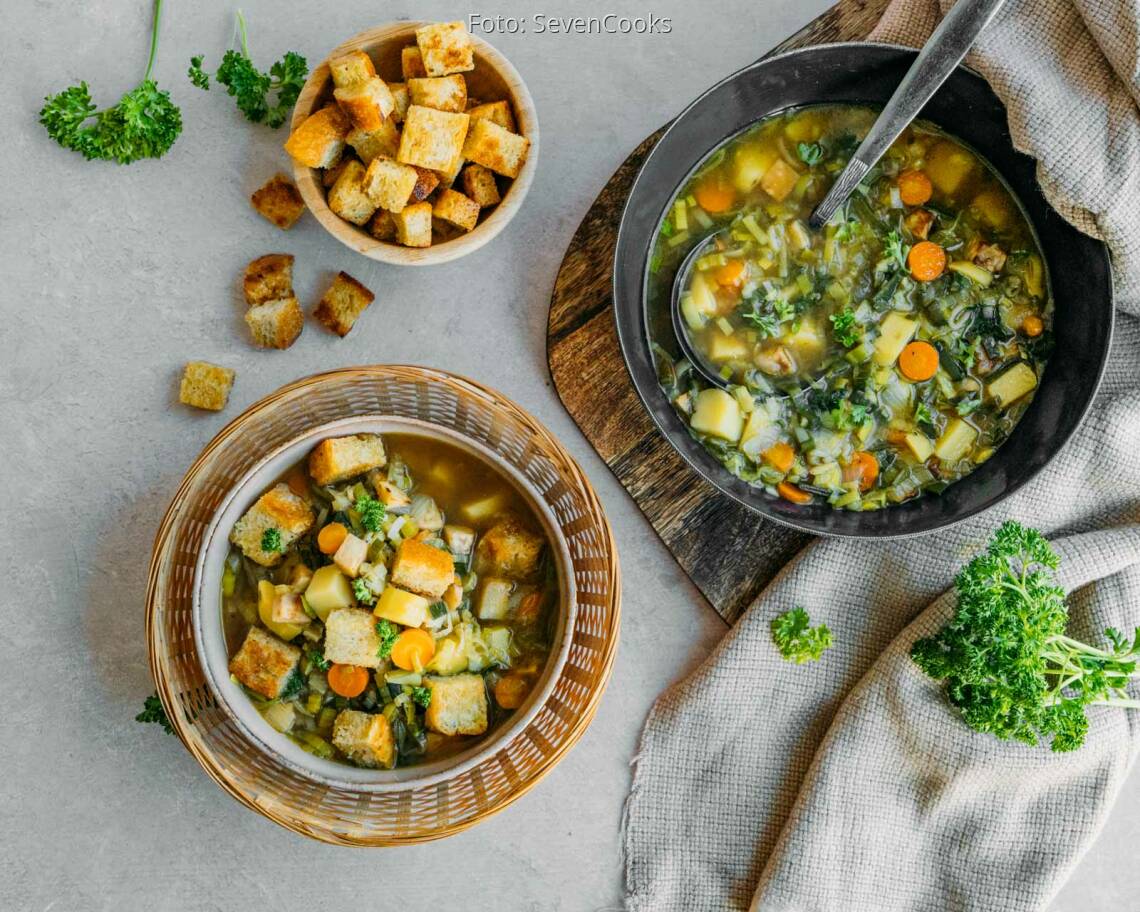 Veganes Rezept: Porree Eintopf 2