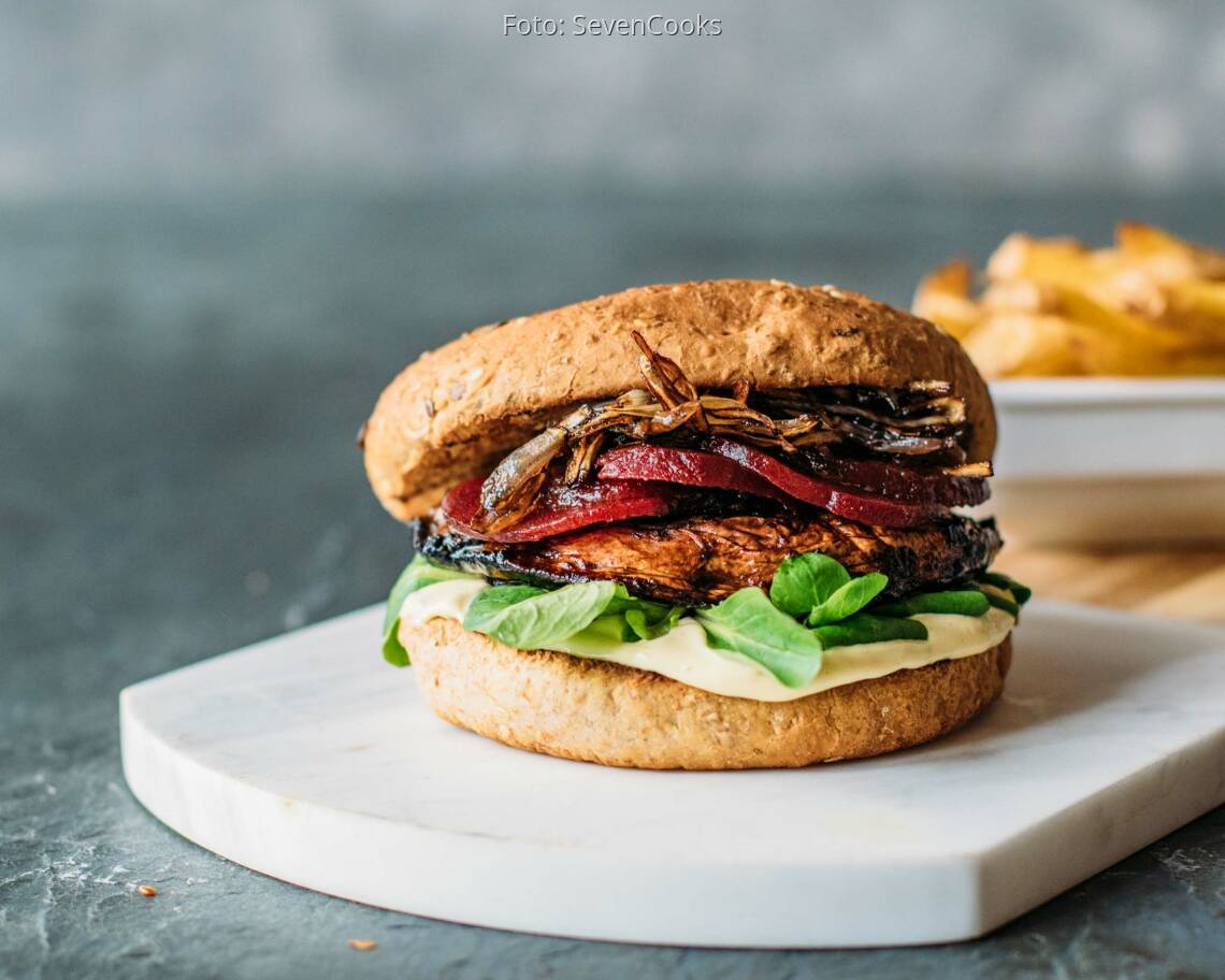 Veganes Rezept: Portobello-Burger 2