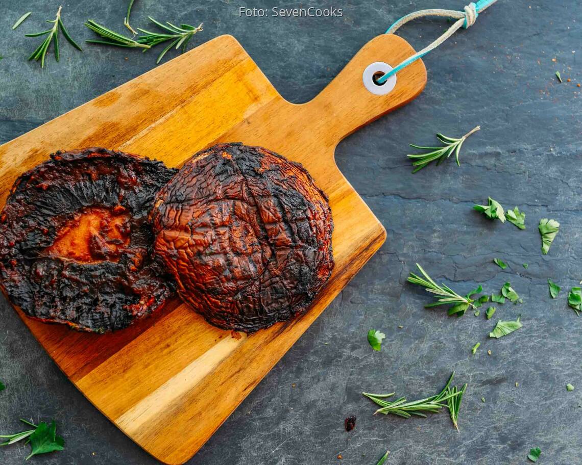 Veganes Rezept: Portobello-Steaks 1