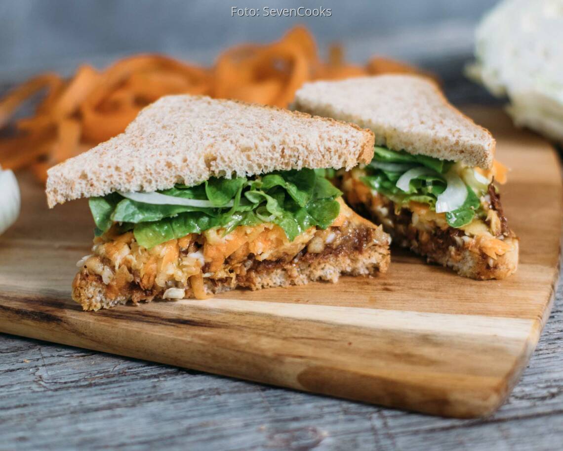 Veganes Rezept: Pulled-Jackfruit-Sandwich_1
