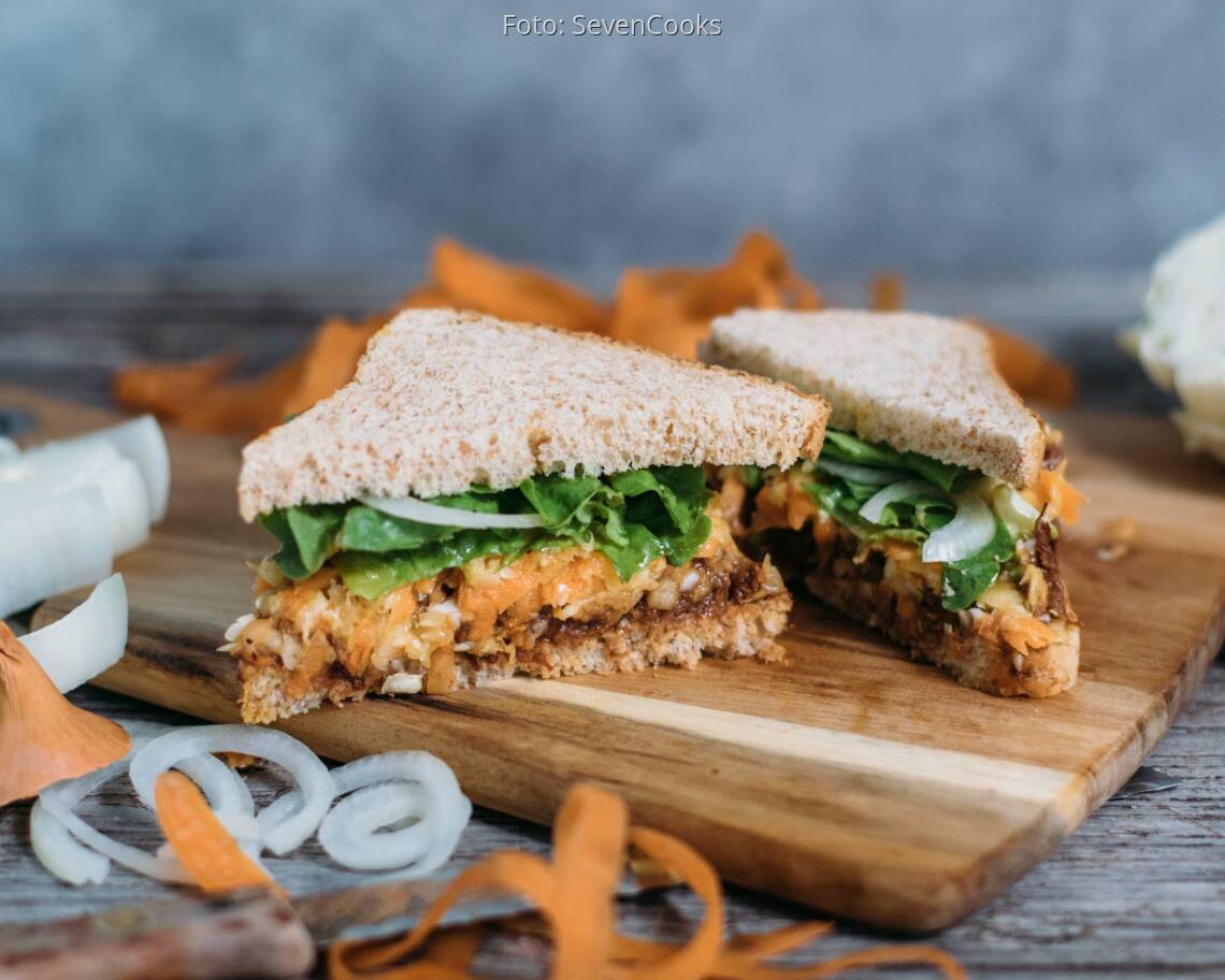 Veganes Rezept: Pulled-Jackfruit-Sandwich_2
