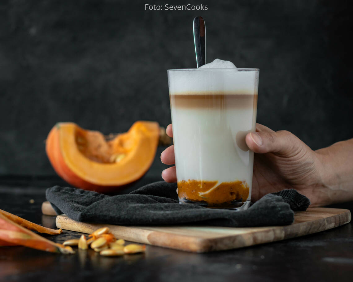 Veganes Rezept: Pumpkin Spice Latte 2
