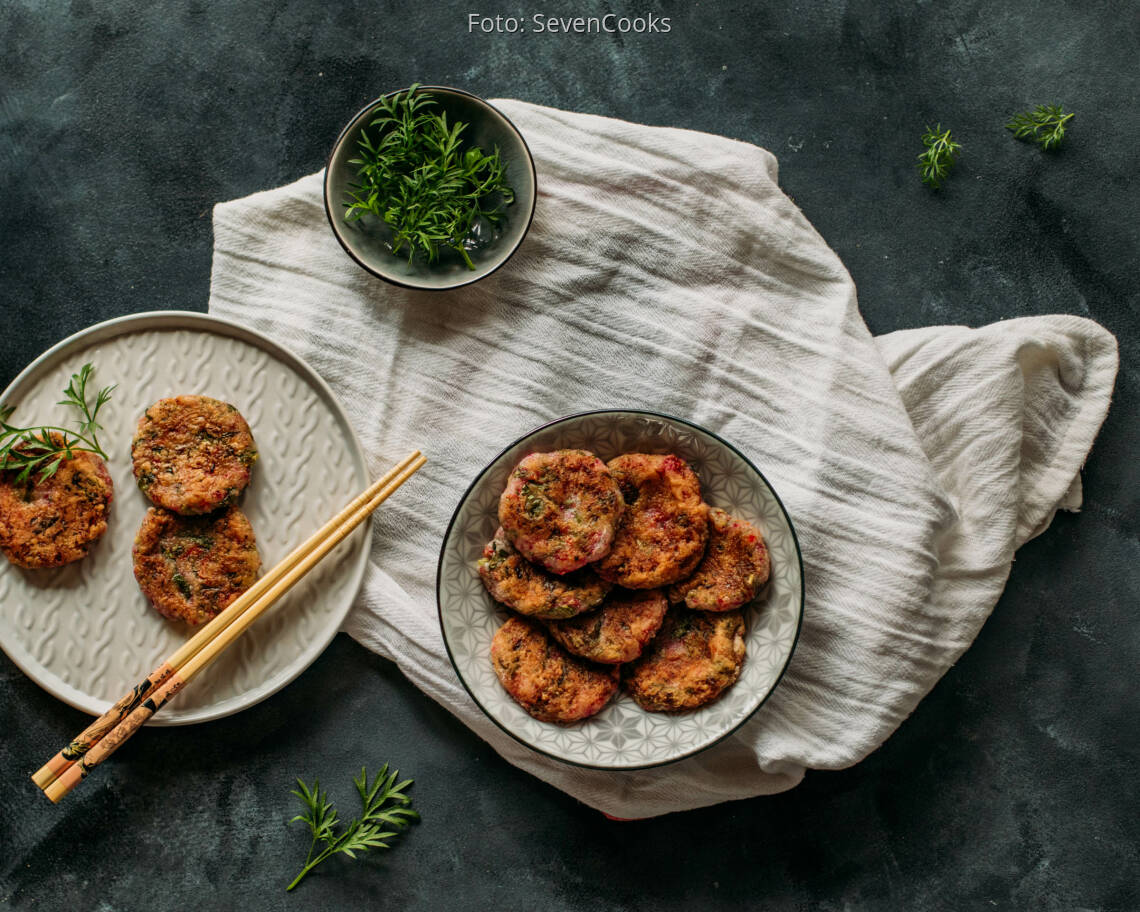 Veganes Rezept: Rettich-Bratlinge